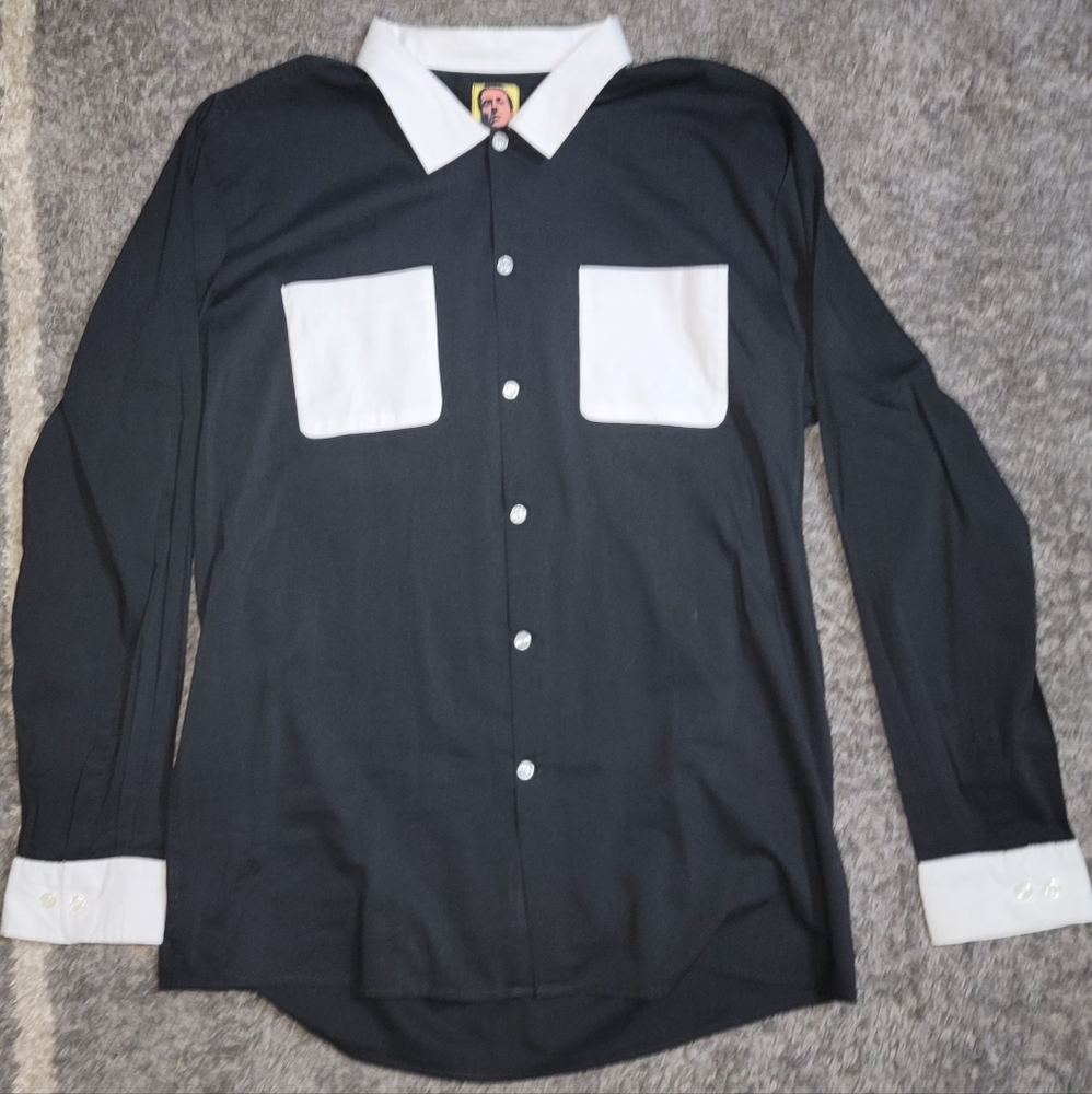 Brixton X strummer long sleeve button down dress shirt XL - Picture 8 of 11